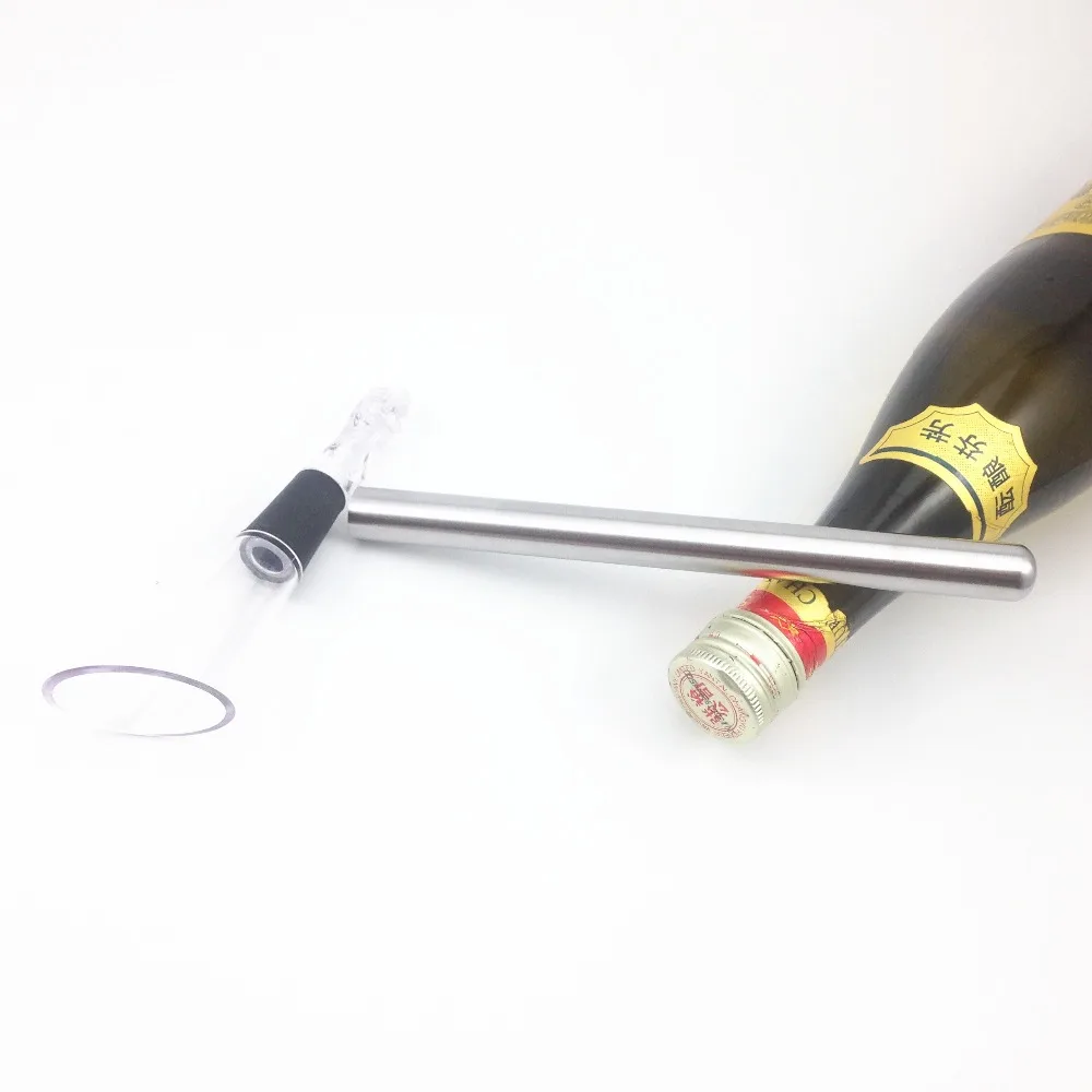 Новое прибытие срочная нержавеющая сталь барная посуда кулер вино Pourer с холодным