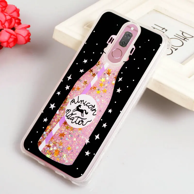 Чехол с сыпучим песком для Huawei Mate 10 Lite силиконовые чехлы чехол Nova 2i Honor 9i|cover for