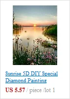 Восточная архитектура 5D DIY Специальная алмазная живопись сверло для вышивки рукоделие Набор для вышивки крестом домашний декор