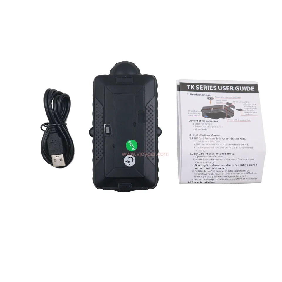 Портативный GPS Трекер VJOYCAR TK05 с большим аккумулятором Wi Fi регистратор данных