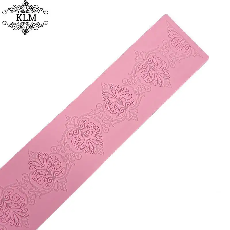 

KLM-C0022 New embossed lace silicone mold Cake lace printing mould Chocolate tools