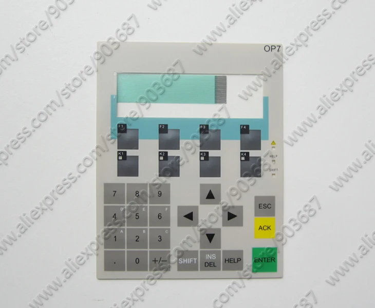 6AV3607-1JC20-0AX1 OP7 \ DP мембранная клавиатура переключателя для 6AV3 607-1JC20-0AX1 OP7 \ DP мембранная клавиатура