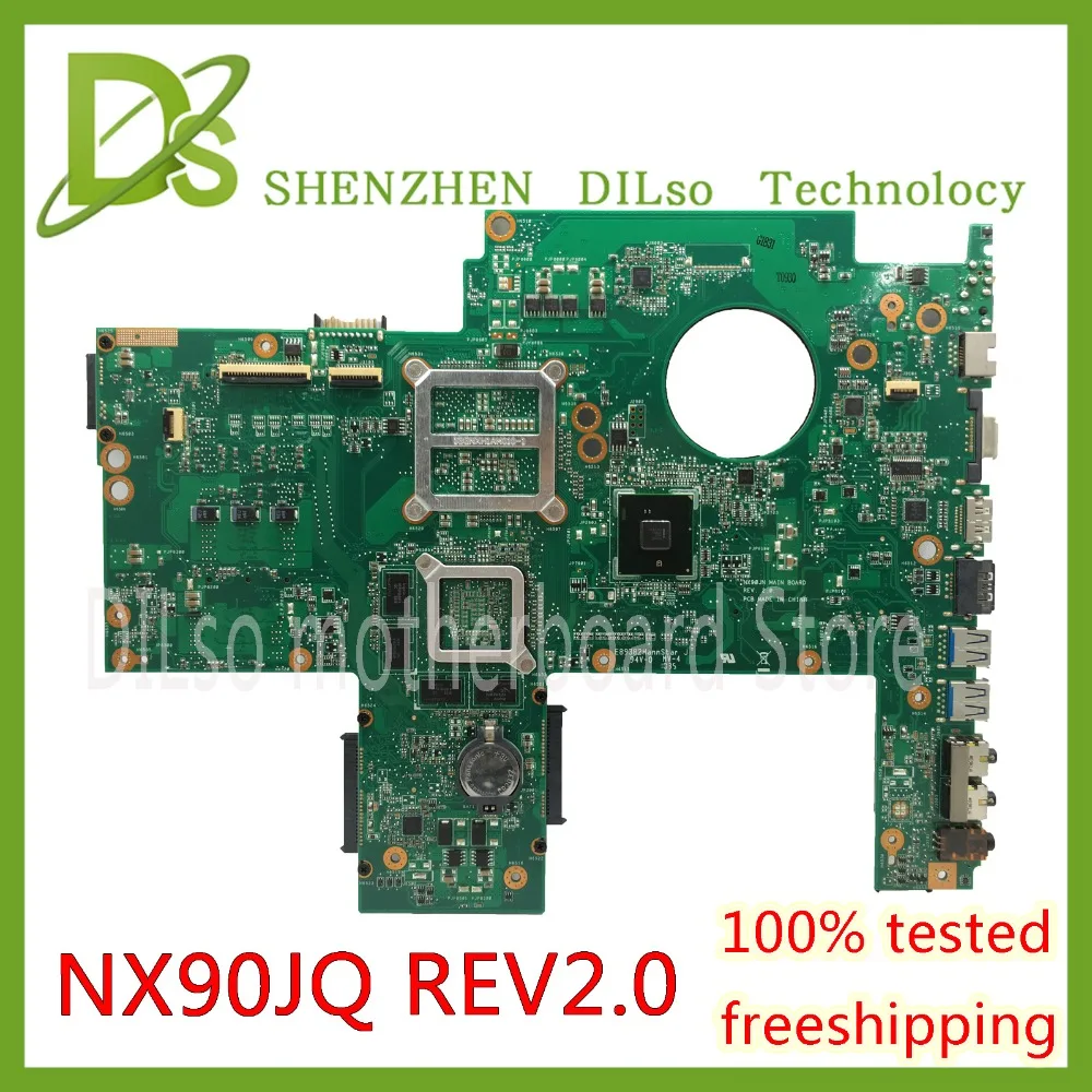 KEFU NX90JQ Материнская плата ASUS NX90JN ноутбука HM55 REV2.0 тесты работы 100% оригинал |