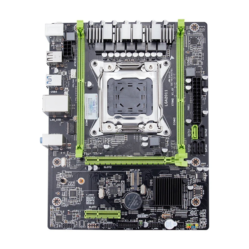 JINGSHA X79M2-3 Улучшенная производительность MATX Материнская плата intel Z68 LGA 2011 материнская плата с двумя каналами DDR3 поддержка ECC REG ram