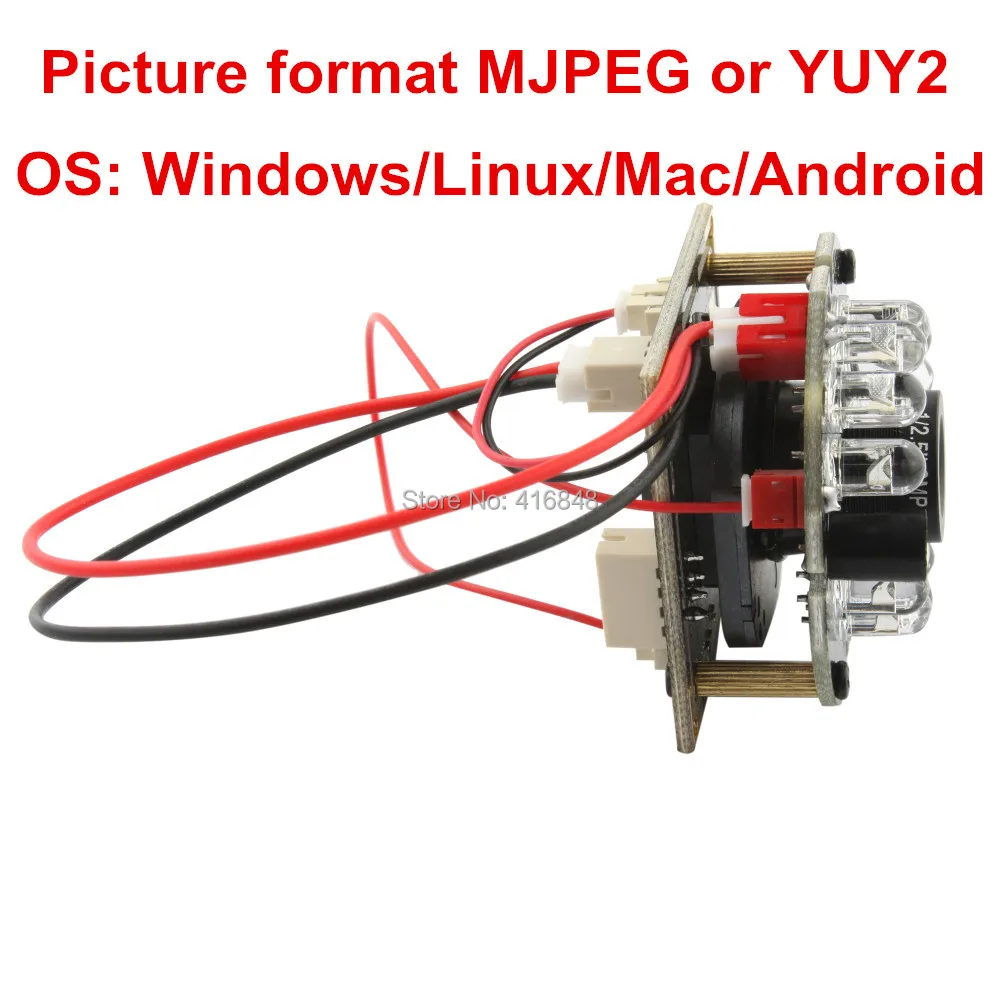2MP 1080P Full HD объектив ночного видения 2 1 мм CMOS OV2710 MJPEG 30fps/60fps/120fps высокая рамка Видео