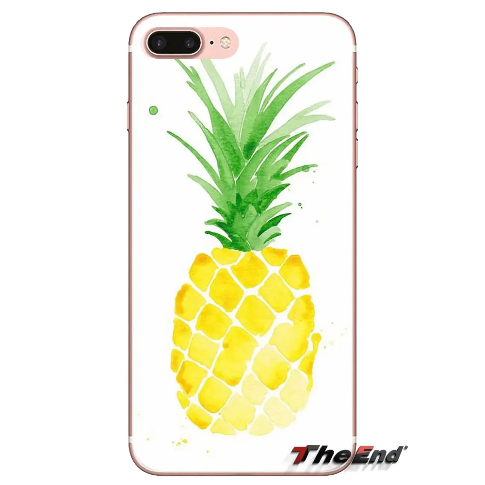 For Huawei Nova 2 3 2i 3i Y6 Y7 Y9 Prime Pro GR3 GR5 2017 2018 2019 Y5II Y6II TPU Transparent Shell Case Cartoon Pineapple Fruit |