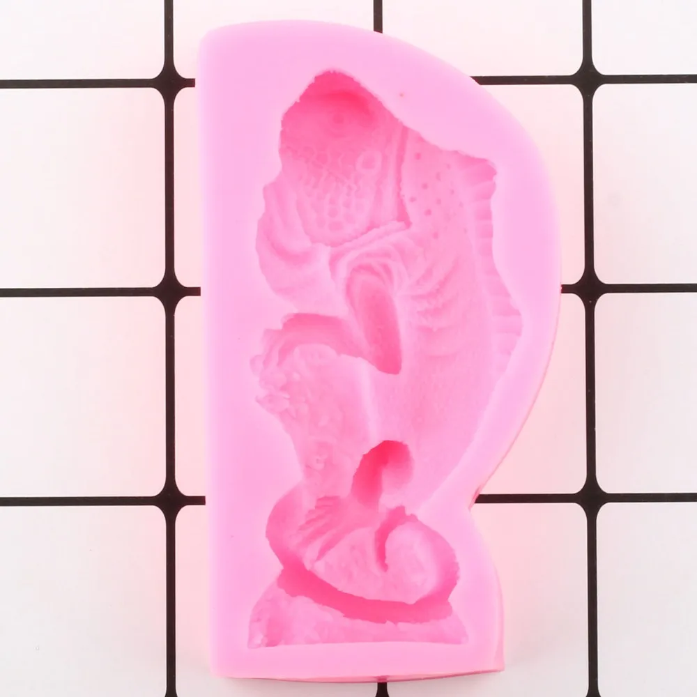 Большая ящерица силиконовые формы Lguana помадка Плесень DIY украшения торта инструменты Полимерная глина мыло Плесень Конфеты Форма для шоколадной мастики