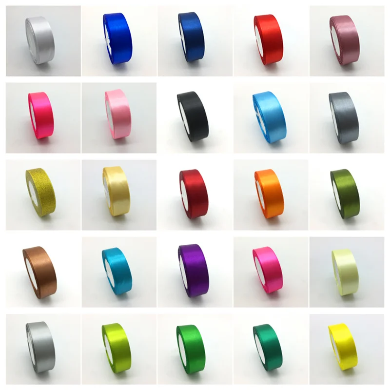 Лента для свадебной вечеринки 5 ярдов 1 дюйм 25 мм|satin ribbon|silk ribbonribbon satin ribbon |
