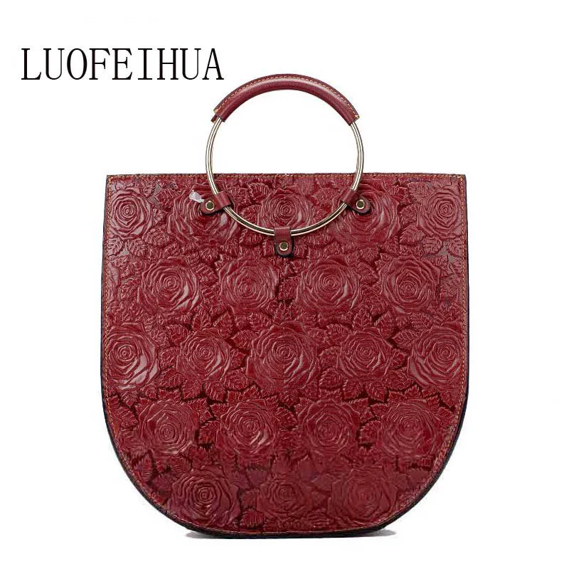 Кожаные сумки известного бренда 2019 новые персонализированные кожаные цветные