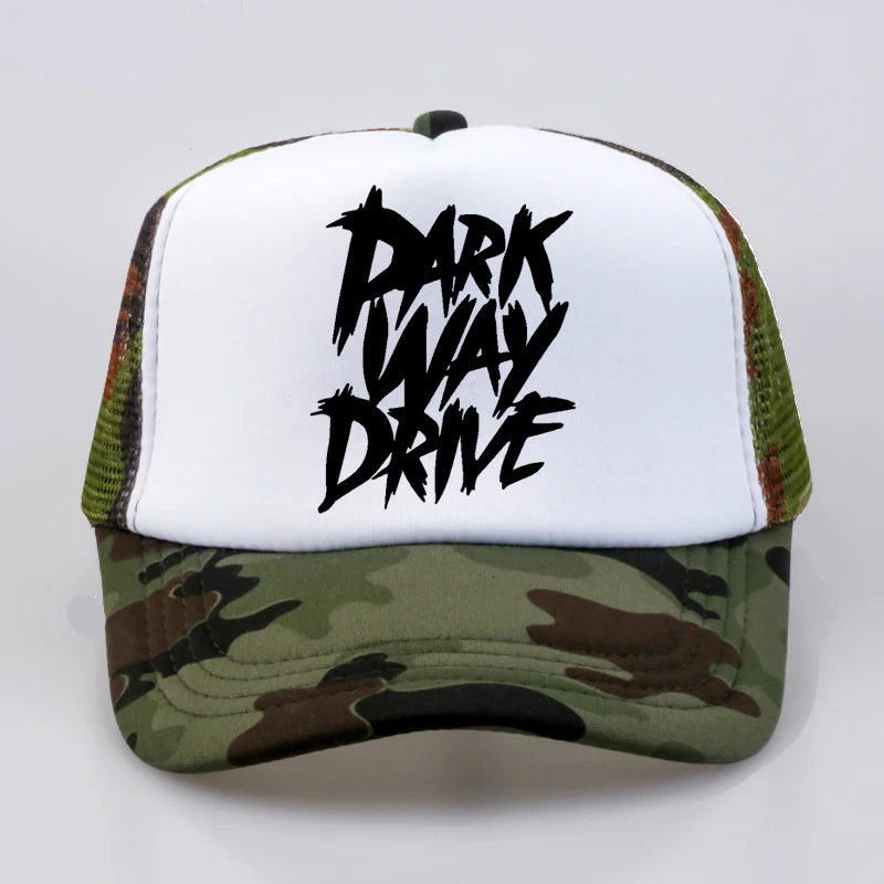 Бейсболка Parkway Drive в стиле панк-рок крутая летняя сетчатая бейсболка с надписью