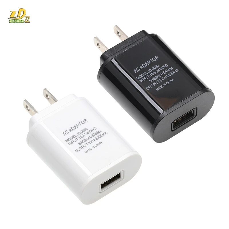 50 шт. высококачественное быстрое зарядное устройство USB 5 в 2 а с вилкой Стандарта