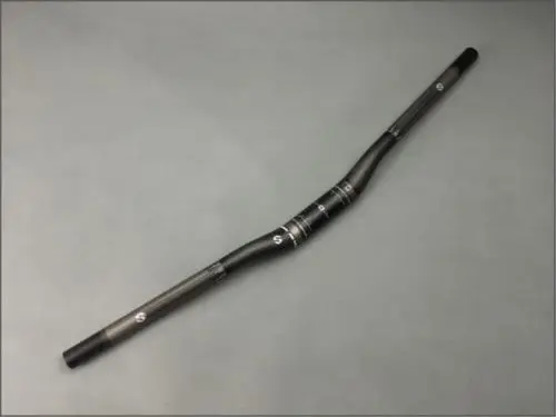 

TOSEEK 31.8mm Bike Riser/ Flat Handlebar 3K Carbon Fibre MTB Mountain Bicycle Downhill Matt Black Swallow-shaped Bar Cycling