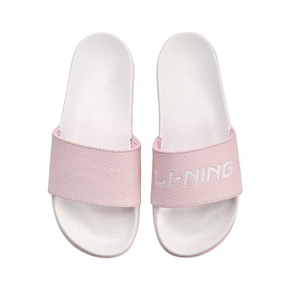 Li Ning Для женщин LN тапочки PU Пляжные сандалии светильник Вес подкладка дышащая