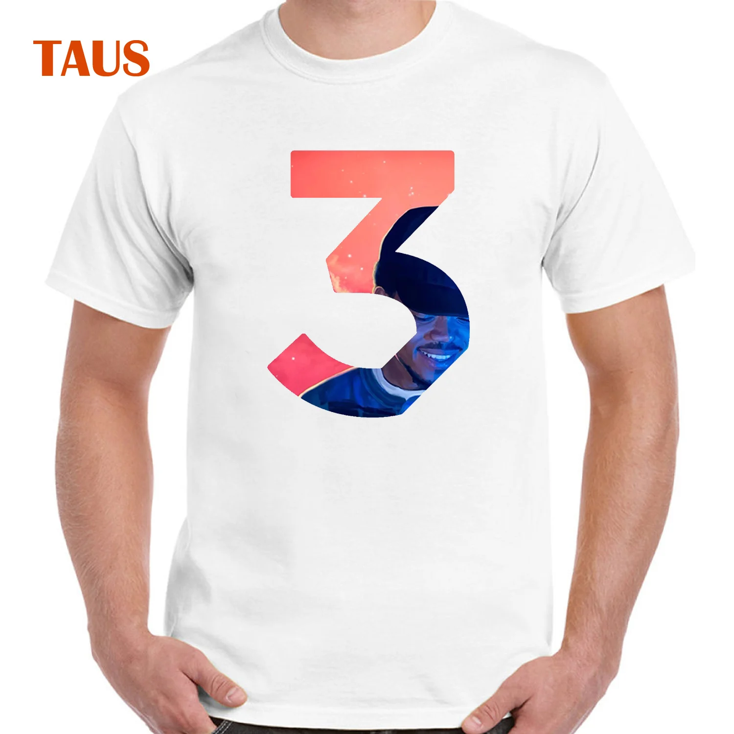 Футболки Chance The Rapper номер 3 т рубашка рэп хип-хоп Брэндон Бро человек короткая