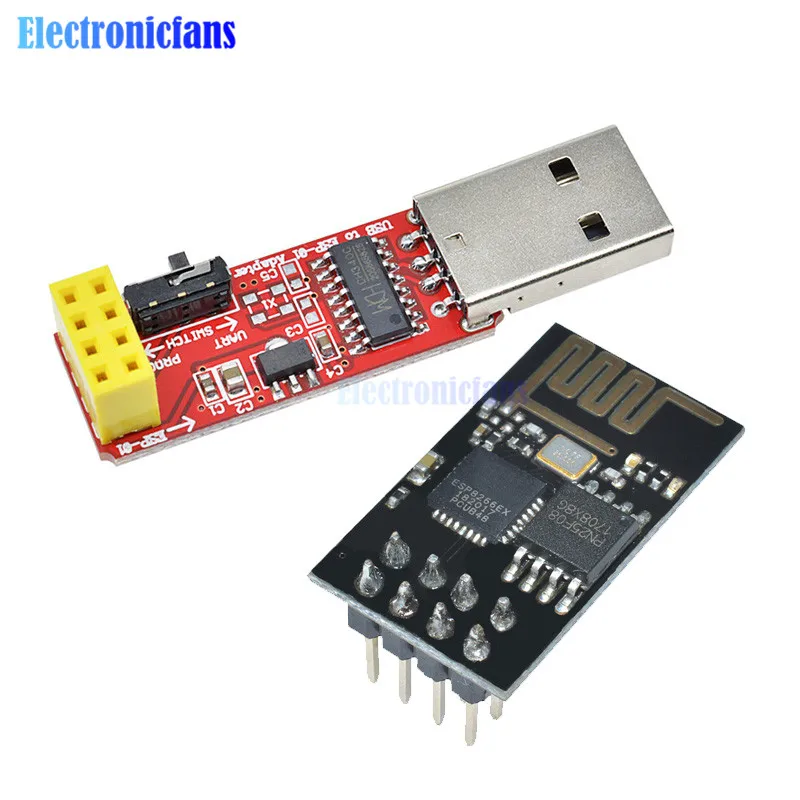 CH340 CH340G USB к ESP8266 ESP-07 ESP-01/01 S беспроводной Wifi разработчик плата модуль Wi-Fi Встроенная антенна к ttl модуль драйвера