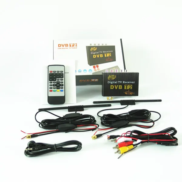 

DVB-T2 CAR CAR DVB-T2 Mobile DIGITAL TV TUNER RECEIVER for Russia, Thailand, Columbia, Indonesia, Singapore etc