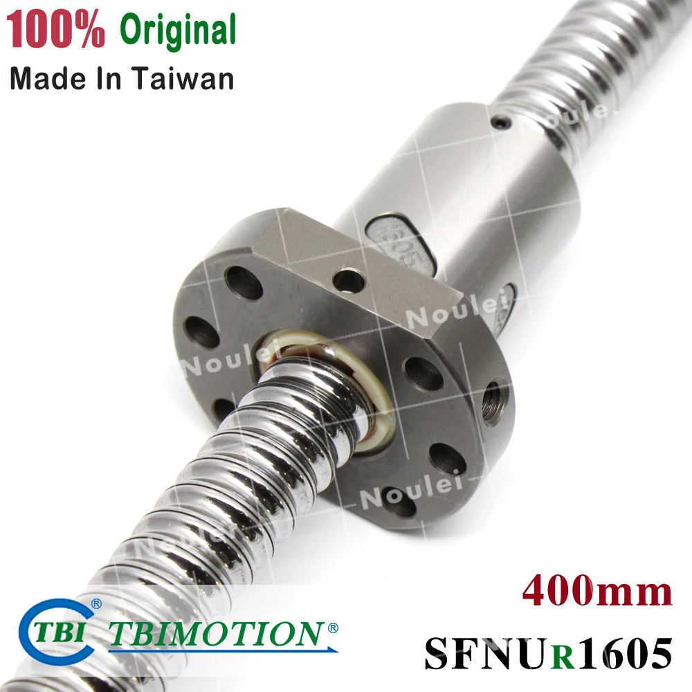 TBI 5 мм свинцовые C7 1605 шариковые винты BK12 BF12 шариковый винт 400 + шаровая гайка SFU1605