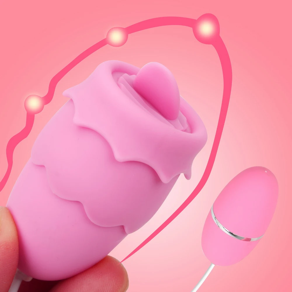 New Nipple Sucker Tongue Vibrator Breast Enlarge Massager G Spot Clitoris Licking Stimulator Sex Toys for Woman Masturbator | Красота и