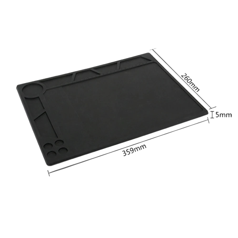 Силиконовый Теплоизоляционный рабочий коврик термостойкая паяльная станция