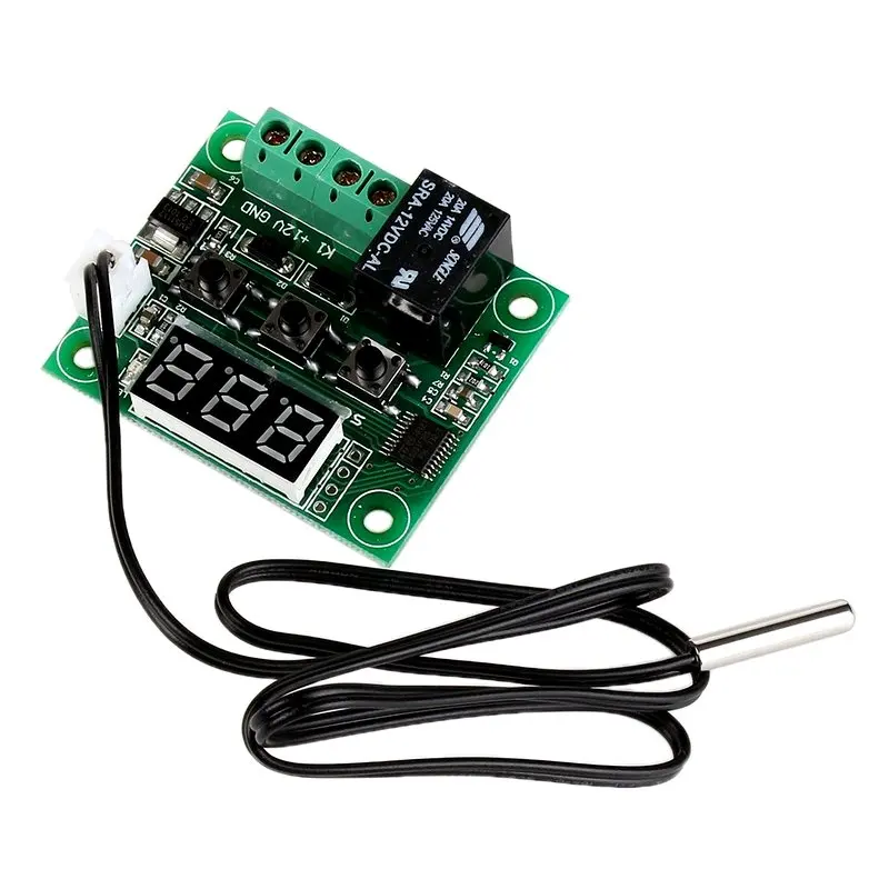 XH W1209 цифровой термостат Высокоточный регулятор температуры акриловый корпус +
