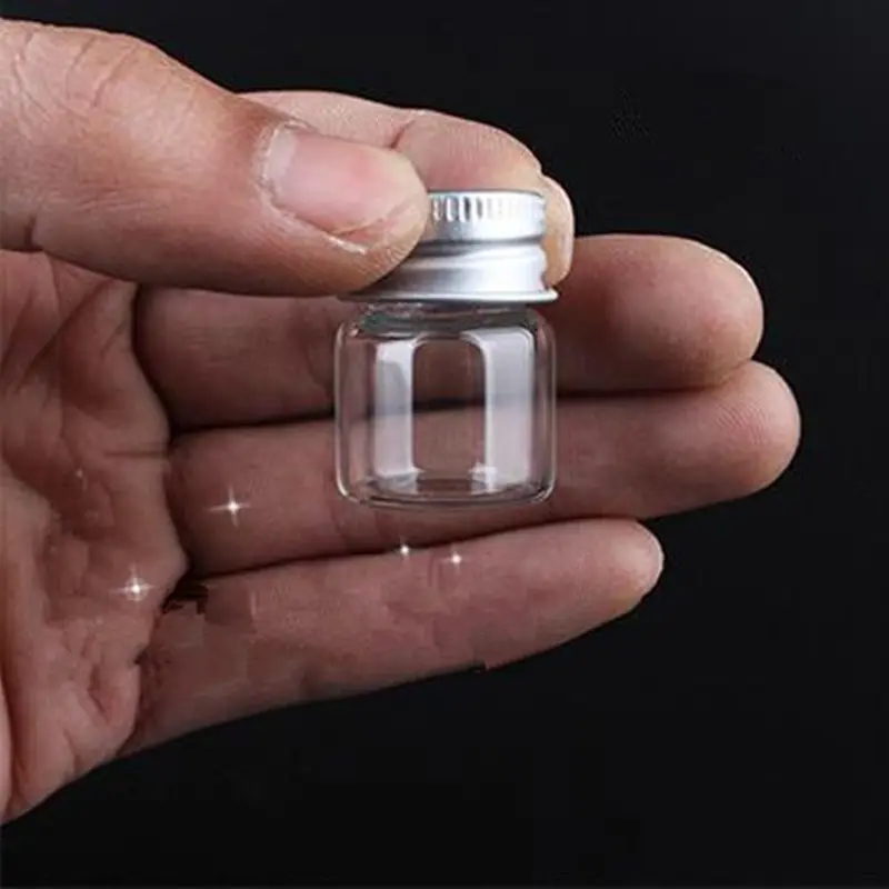 Высокое качество 5 мл стеклянная бутылка с алюминиевой крышкой Косметическая моя