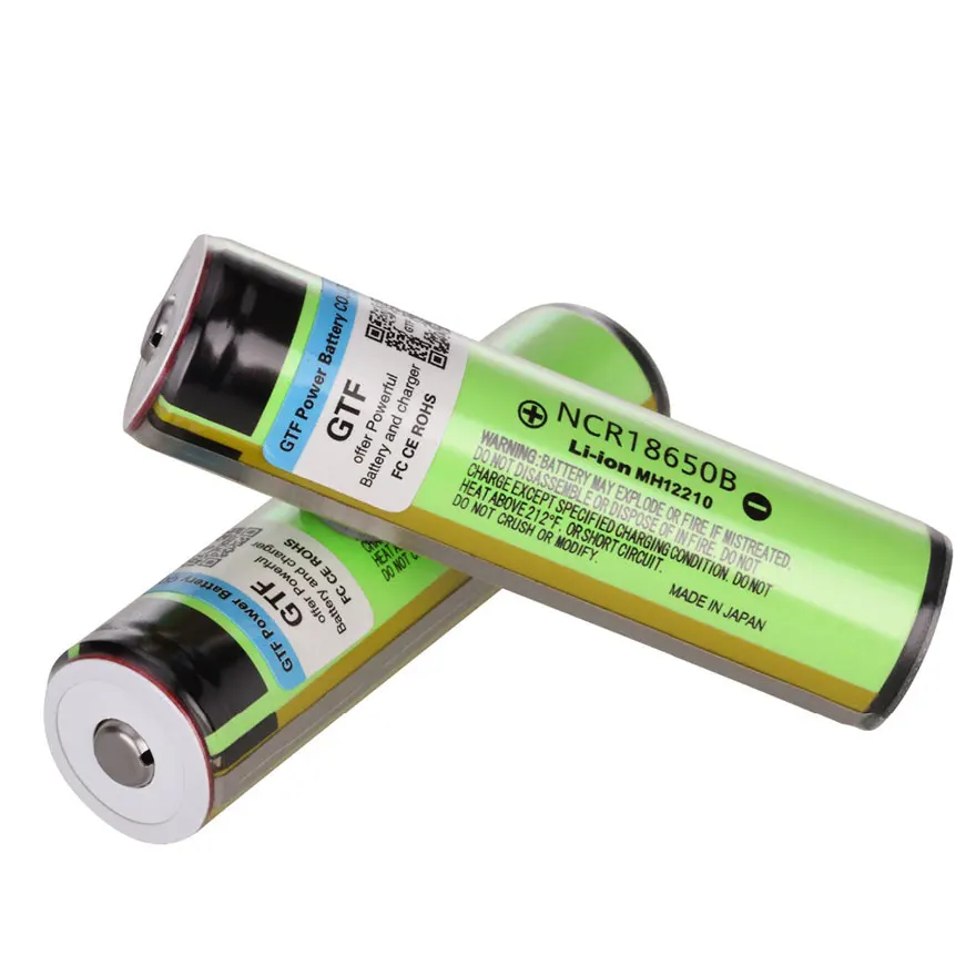 6 шт. 100% Оригинальный NCR18650B 18650 Аккумулятор для Panasonic 3 7 V 3400mah литий ионный