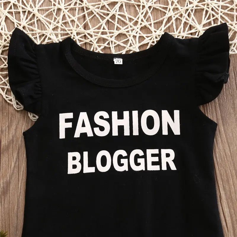 2017 Модный черный комбинезон с надписью для новорожденных мальчиков и девочек |