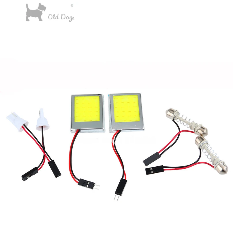 1 комплект T10 24 SMD светодиодный 12 в панель внутренний автомобильный купольный