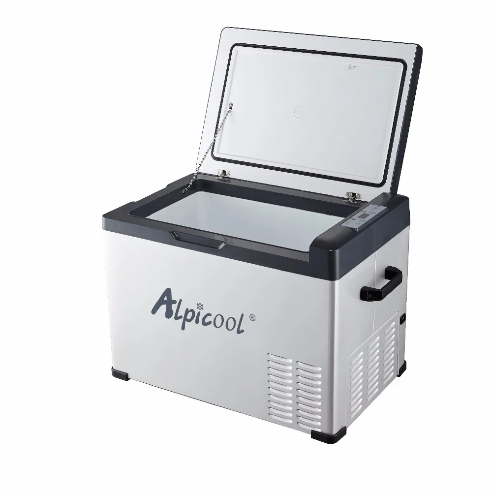 Alpicool серии C 40L Новый компрессорный морозильник автомобильный холодильник AC 12 В