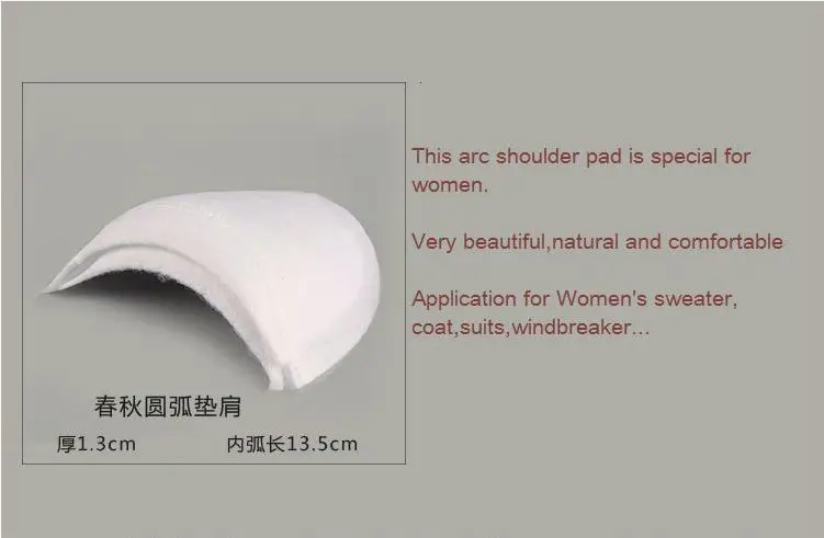 5 пар мягких иглоукалываемых хлопковых наплечных подушек для женщин Весна Осень