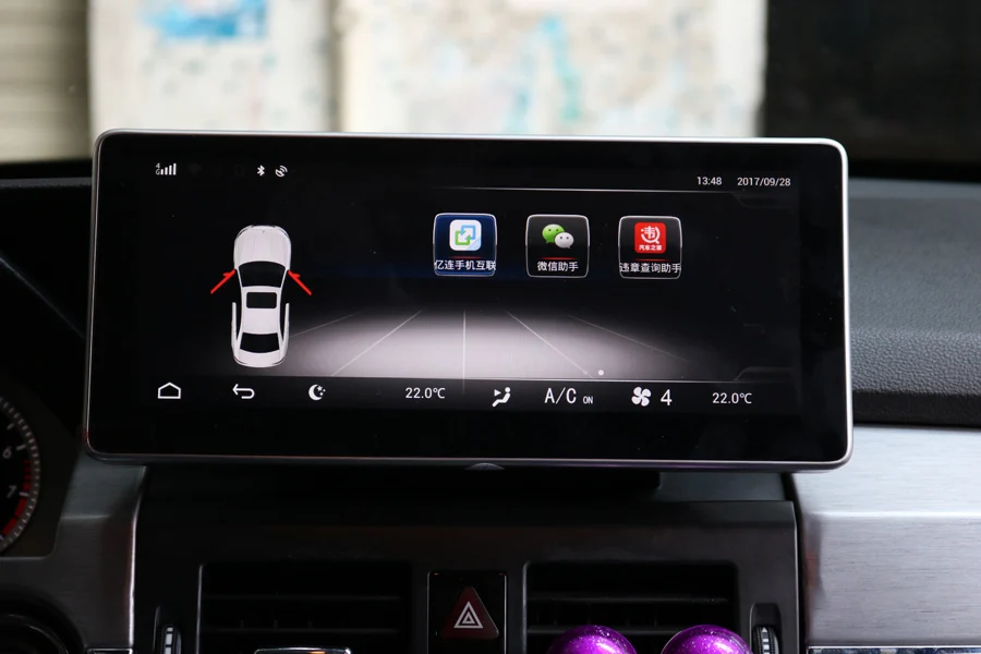 Автомобильный радиоплеер с сенсорным экраном Android 8 0 для Benz GLK glk250 glk280 GLK300 GLK350