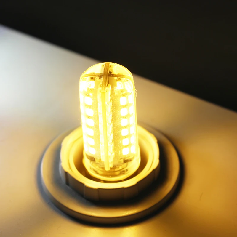 Новый SMD3014 светодио дный лампы G9 8 Вт 12 64 112 силикагель 3014smd переменного тока 220 В