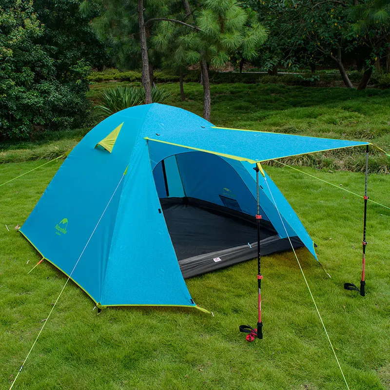 NatureHike P серии классика палатка 210 т ткань для 4 человек NH15Z003 P|tent naturehike|tent tentnaturehike