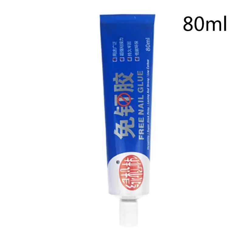 

80ml Strong Sticky Glue Silane Polymer Metal Ceramic Tile Wood Glass Adhesive Sealant Fix Stationery Jewelry Repair