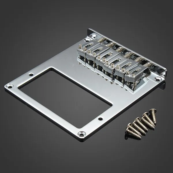 6 струн электрическая гитара мост двойная катушка хром|chrome guitar|chrome electric guitarguitar