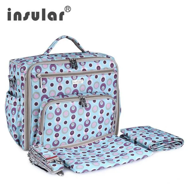 Insular рюкзак для детских подгузников Сумка через плечо Водонепроницаемая 600D