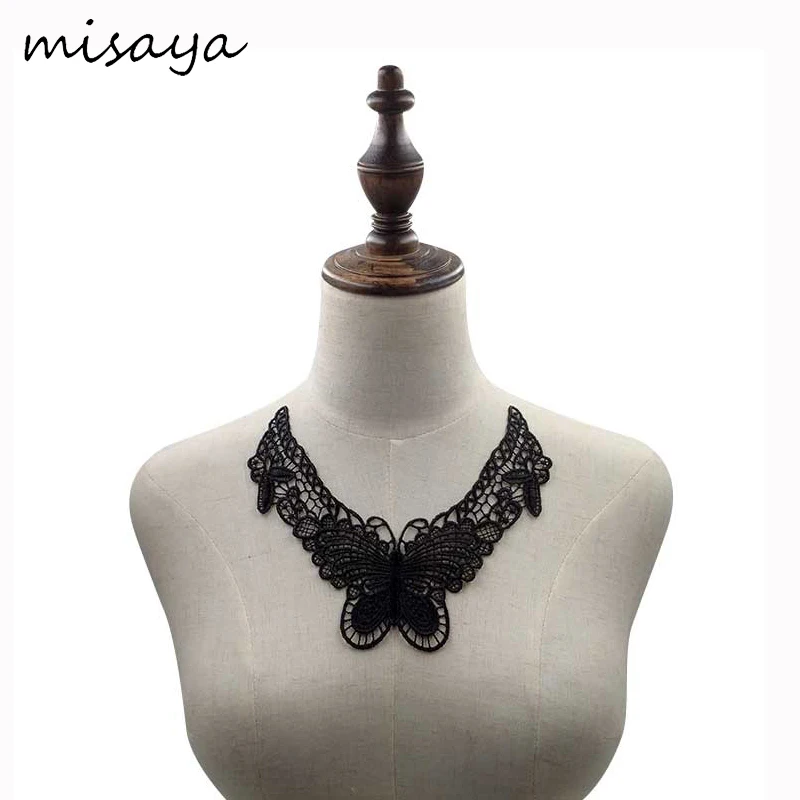 1 шт. кружевной воротник с цветочной вышивкой|Кружево| |