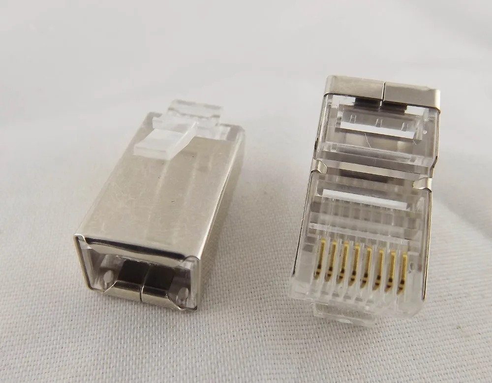 10 шт. Модульный сетевой разъем RJ45 CAT5E |