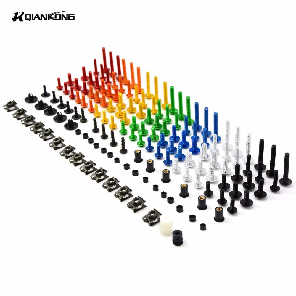 Универсальный обтекатель болт винт аксессуары для мотоциклов ветровое стекло