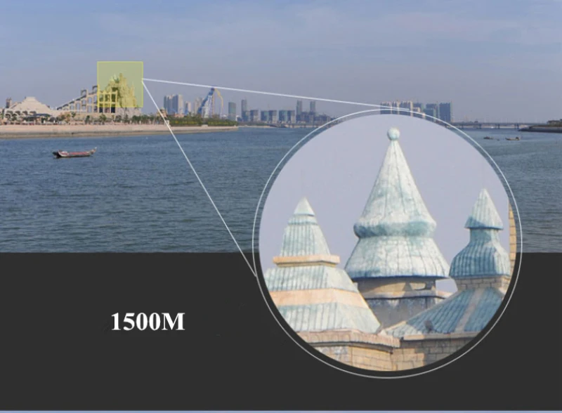 Высокая Мощность HD 10000 м 60X60 бинокль телескоп оптический фиксированный зум Высокая четкость Lll ночного видения бинокль для наружной охоты