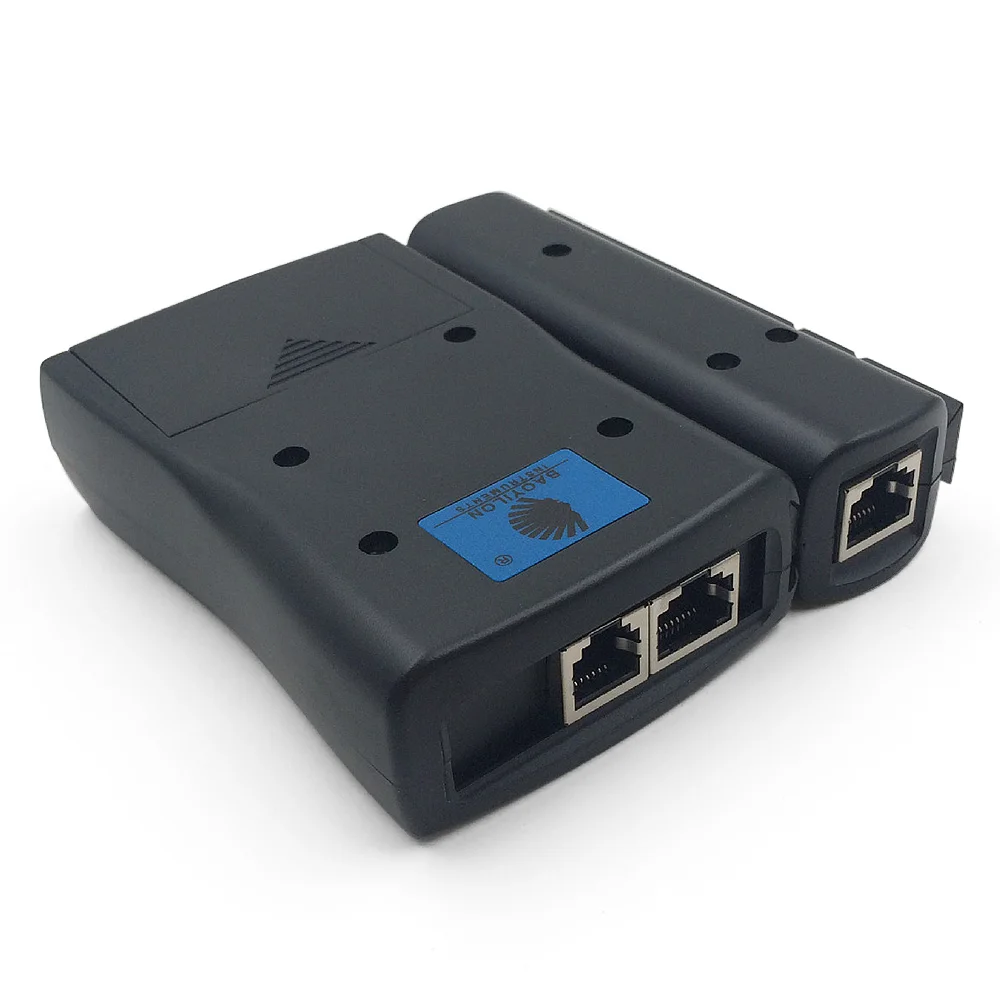 Тестер сетевого кабеля Ethernet RJ45 комплект инструментов портативный детектор