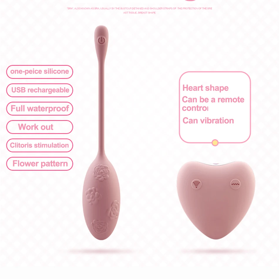 Вибрационный прыгающий яйцо Вибратор клитор G spot влагалище затянуть Кегеля
