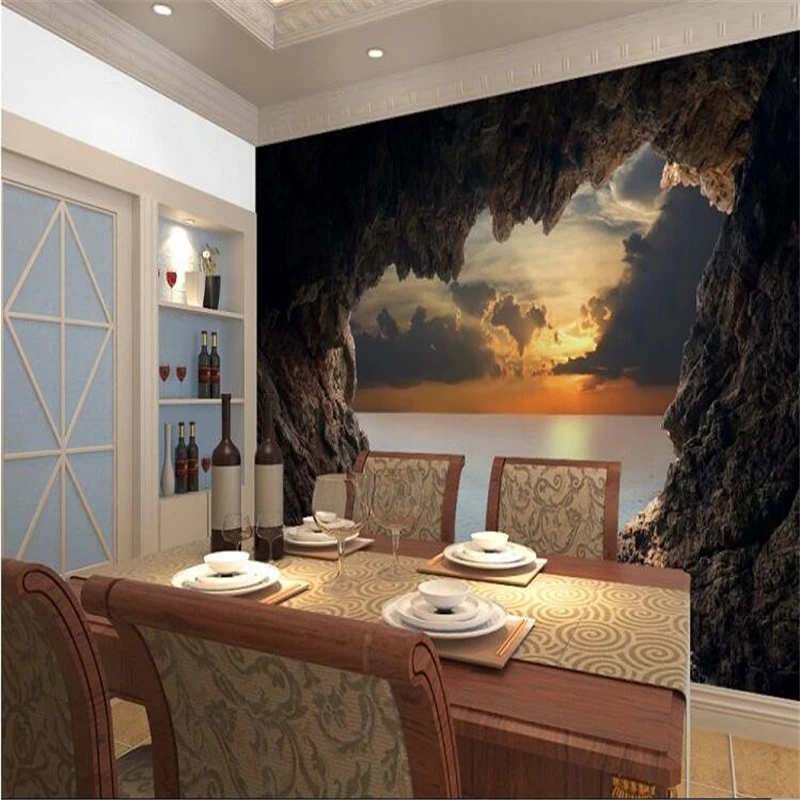Обои beibehang 3D стереоскопические фотообои для гостиной спальни фона телевизора