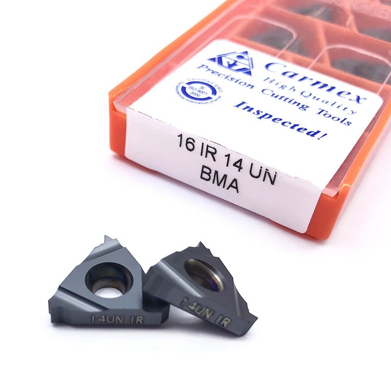 Carmex 1 шт. SER1212H16 SER1616H16 SER2020H16 токарный инструмент с резьбой + 10 16IR 8UN 10UN 12UN BMA