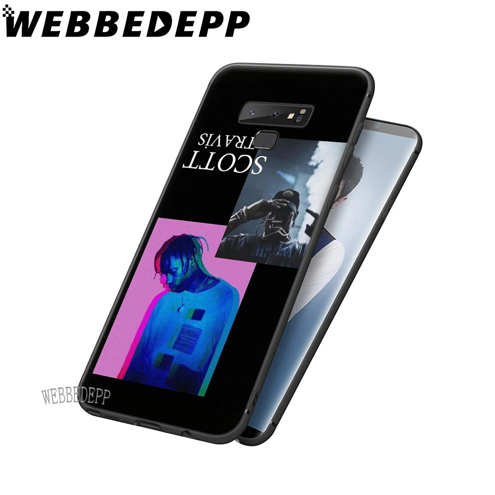 WEBBEDEPP Трэвиса Скотта кактуса ла пламени Мягкий ТПУ чехол для Samsung Galaxy S6 S7 Edge S8 S9 S10