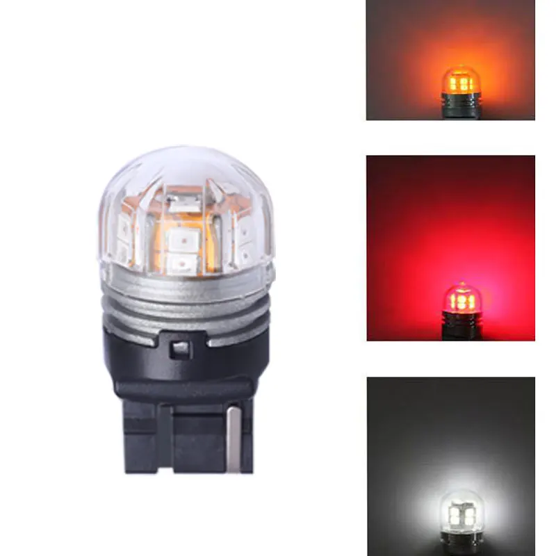 T20 7440 15SMD W3X16D Светодиодные Автомобильные задние фонари сигнальные лампы Внешние