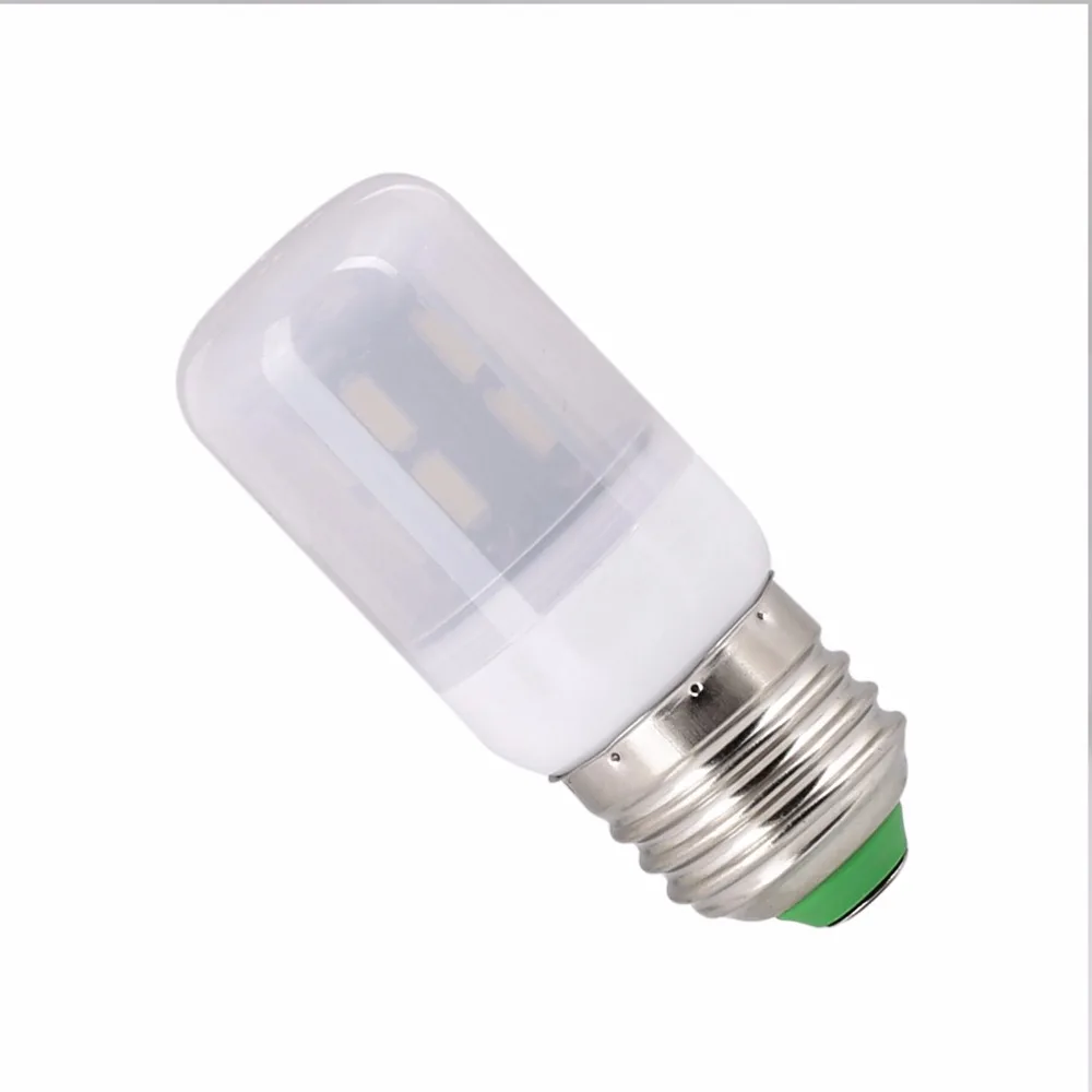Молочно-Белая светодиодная кукурузная лампа 7030 SMD E27 AC110V 220V точечные светильники