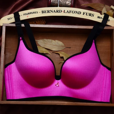 2016 женское осеннее тонкое бесшовное беспроводное нижнее белье с эффектом