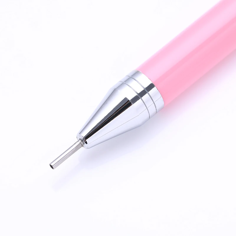 Синий розовый ручка двусторонняя Dotting Pen стразы шпильки Picker воск карандаш
