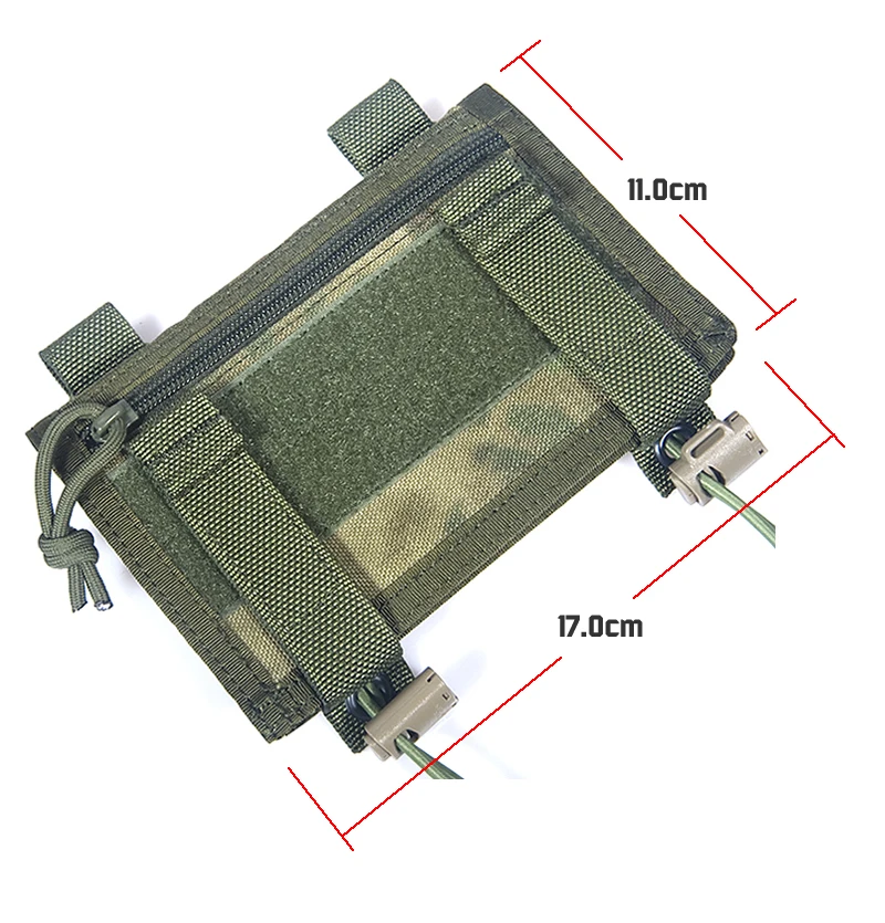 FLYYE MOLLE водонепроницаемый наручные карты Чехол CORDURA Модульная Боевая Охота Кемпинг Альпинизм Тактический поход Открытый PH-C028